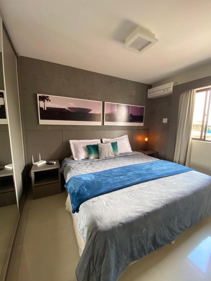 Flat Decoracao Nautica C/Vista Lago Paranoa Brasilia Esterno foto
