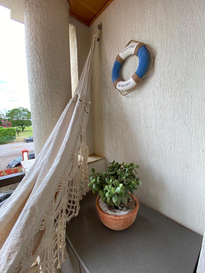 Flat Decoracao Nautica C/Vista Lago Paranoa Brasilia Esterno foto